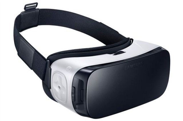 Esta foto de Samsung muestra las gafas de realidad virtual Samsung Gear VR, lanzadas el viernes, 20 de noviembre del 2015. (Samsung via AP)