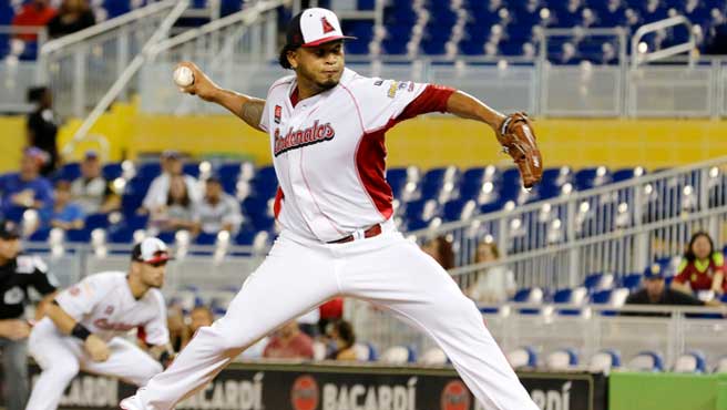 Lara derrotó al Magallanes en Marlins Park