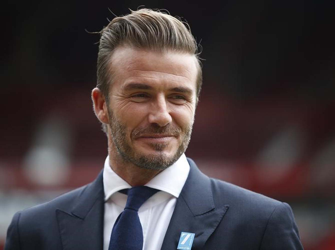 ¡Ese paquetote! David Beckham dejó poco a la imaginación con este trajes de baño (FOTO)