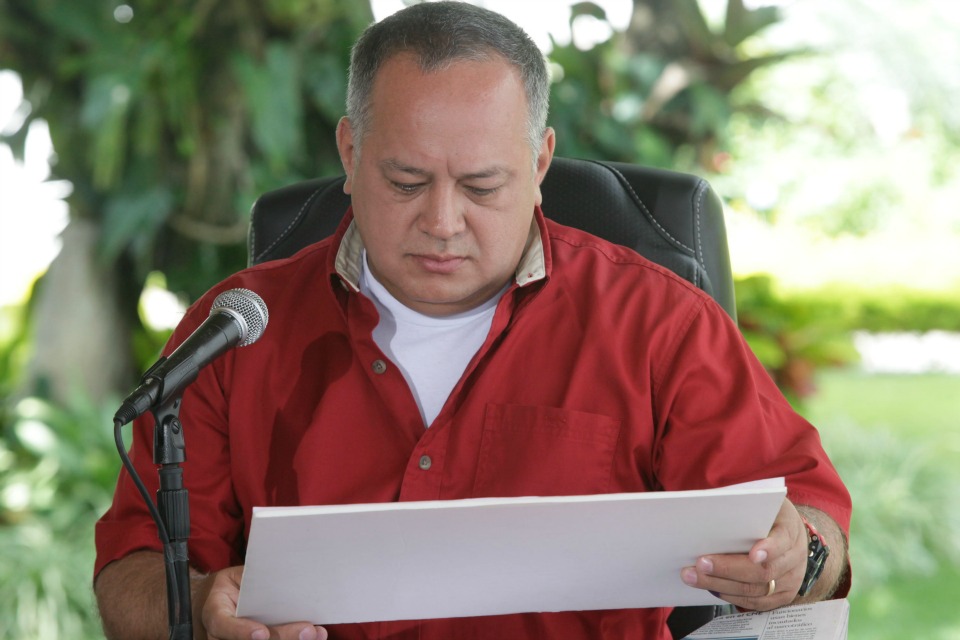 Diosdado Cabello descarta renuncia de Maduro