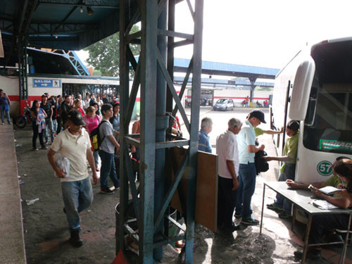 Agotados los pasajes de rutas hacia el oriente del país