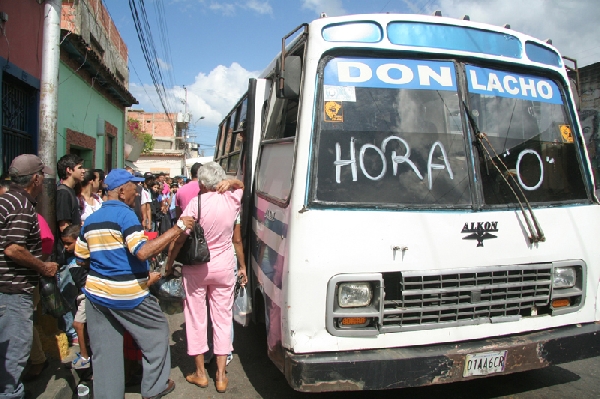 En Miranda proponen pasaje a Bs. 35 desde marzo