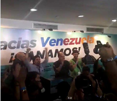 Así celebró la Unidad (VIDEO)