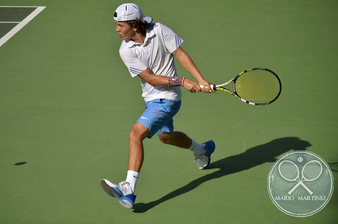 Juan Lugo el Gigante del Mundial Juvenil de Tenis (Fotos)