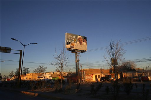 El Papa visitará una Ciudad Juárez sin violencia