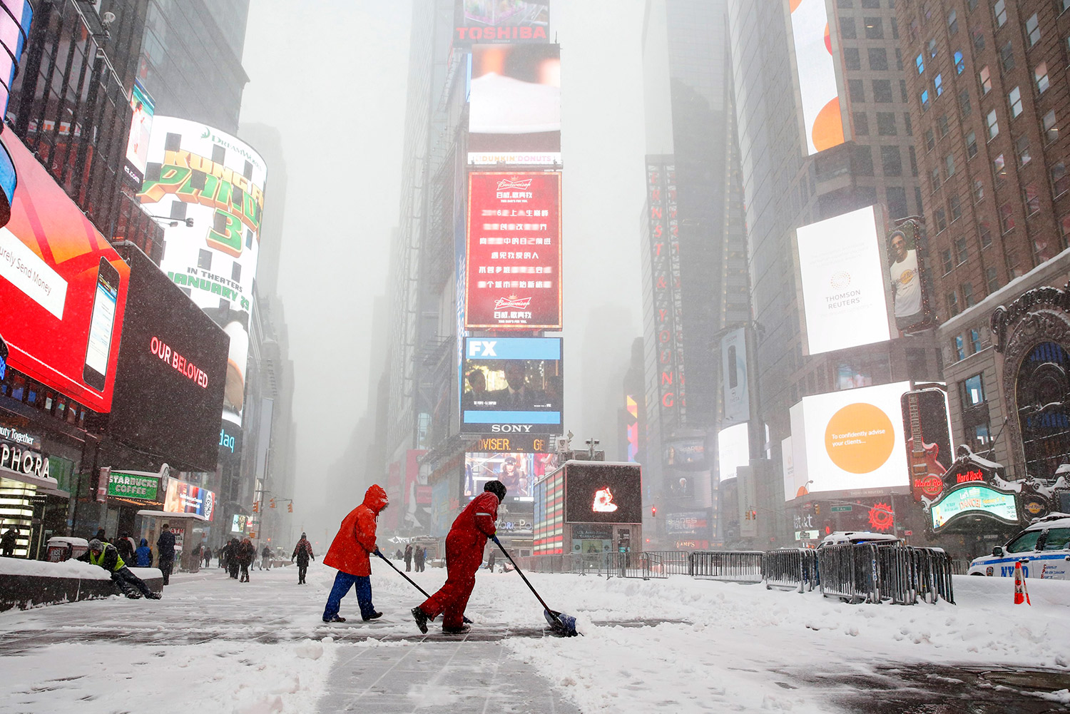 Varios muertos por tormenta de nieve en EEUU