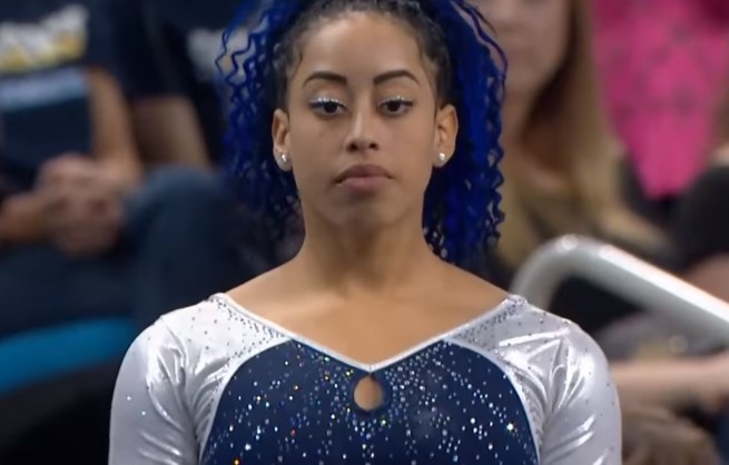 (VIDEO) La genial coreografía de esta gimnasta te dejará con ganas de más