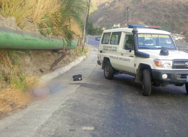 Asesinaron a transportista en la Caracas-La Guaira