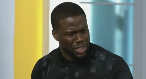 Kevin Hart perdió completamente el control cuando se encontró frente a una pitón (Video)