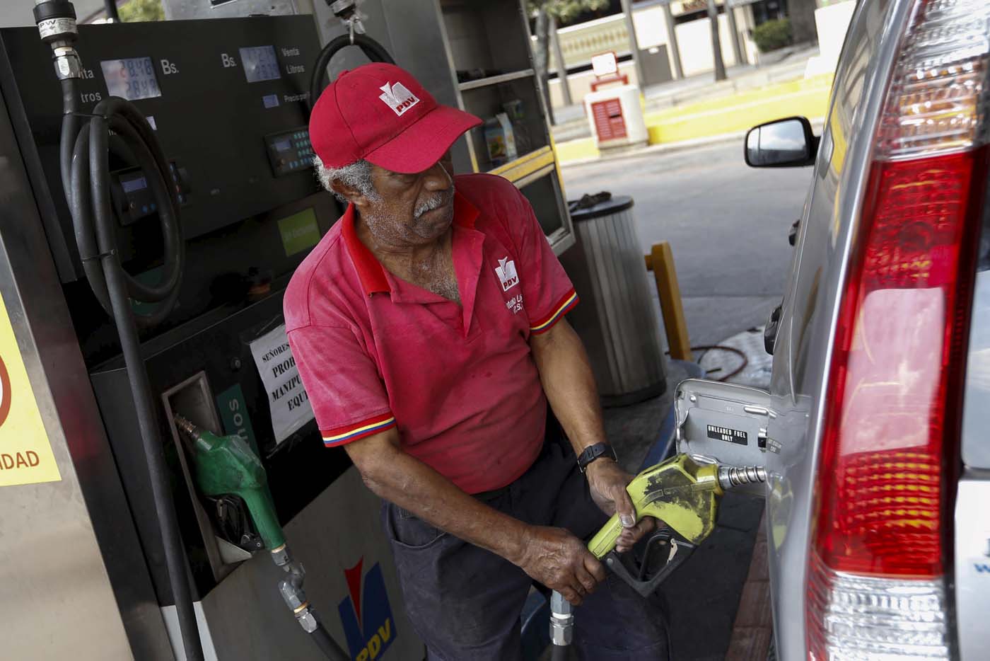 Producción de gasolina a pique