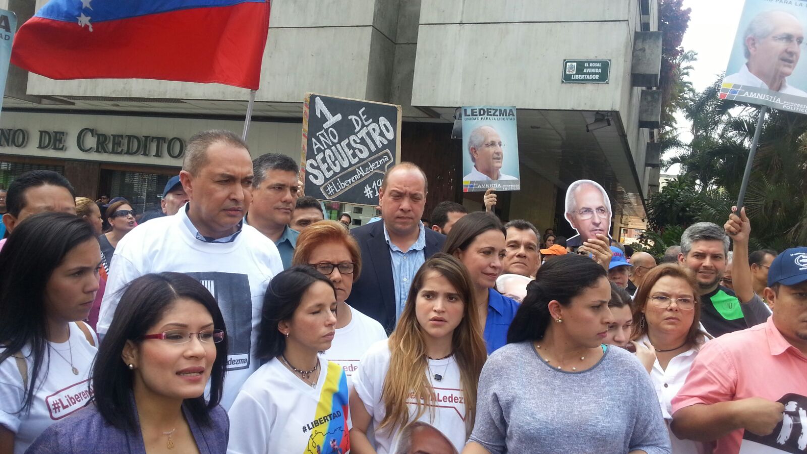 A un año de su detención, ciudadanos exigen la liberación de Antonio Ledezma (Fotos)