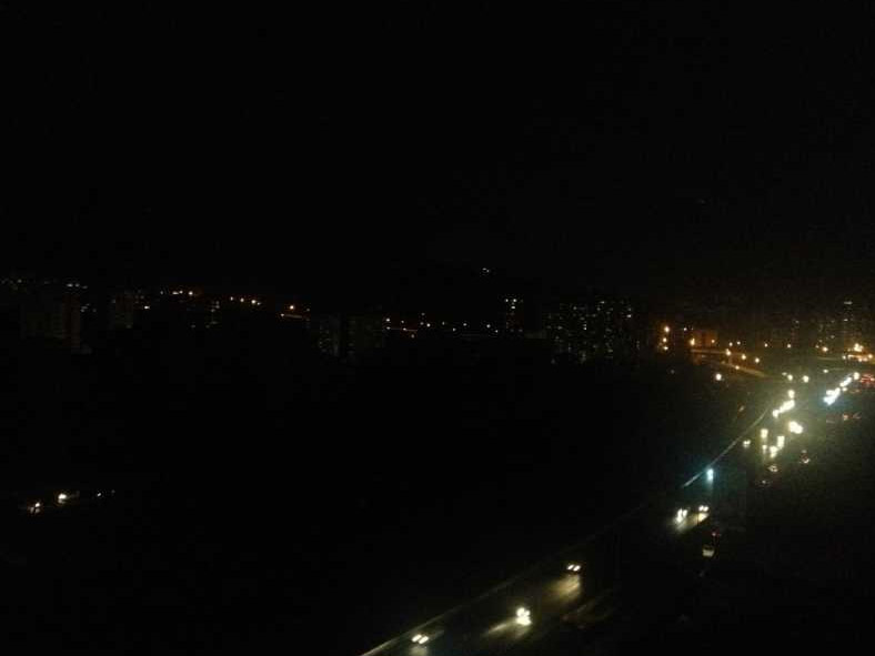 LA FOTO: El Oeste de Caracas totalmente #SinLuz