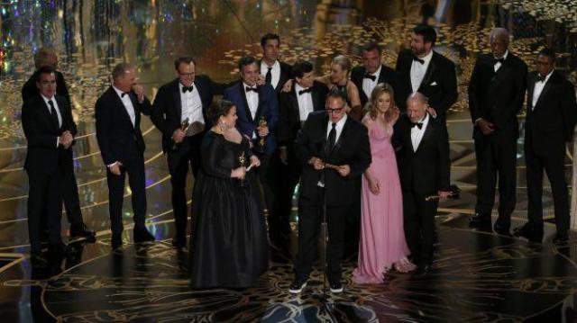 Spotlight se llevó el premio a la mejor película de los Oscar 2016. (Foto: Reuters)