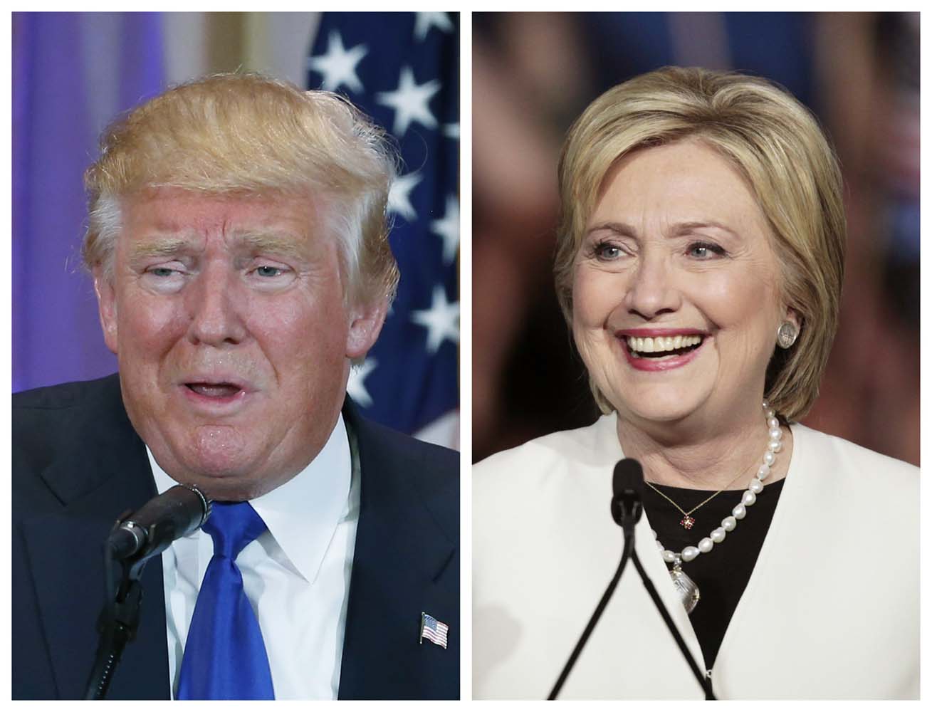 Clinton y Trump entregan datos sobre su salud en campaña a la Casa Blanca