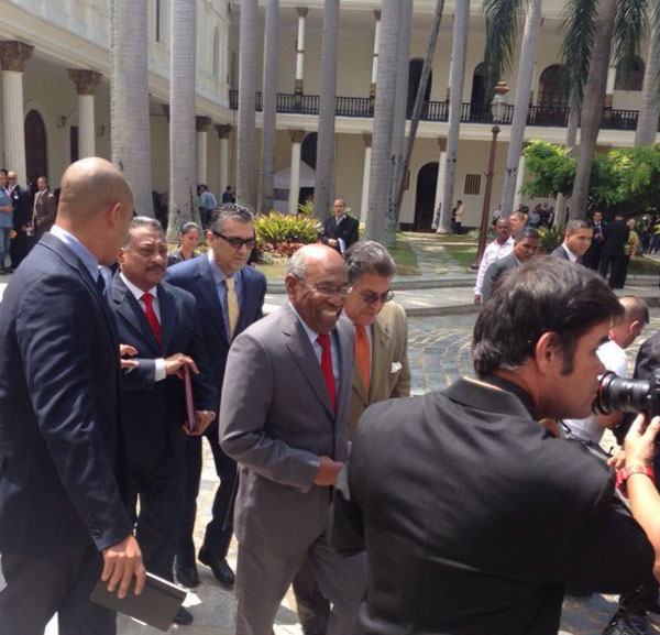 Así llegó Aristóbulo Istúriz a la Asamblea Nacional (Foto)