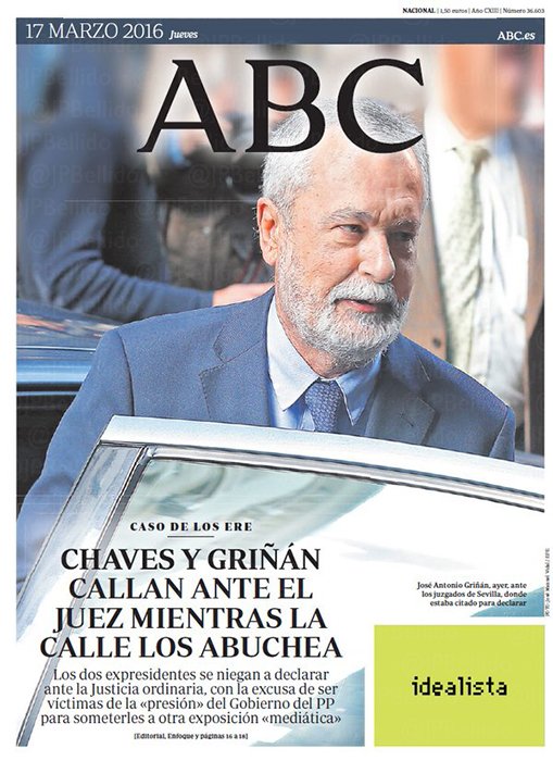 Portadas de la prensa internacional de este jueves 17 de marzo de 2016