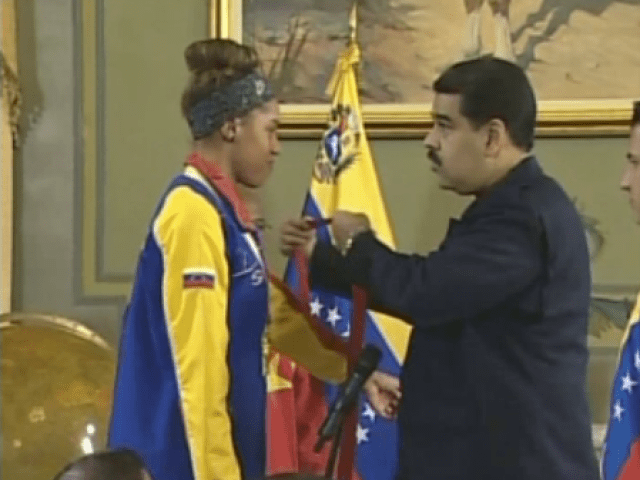 Nicolas Maduro y Yulimar Rojas