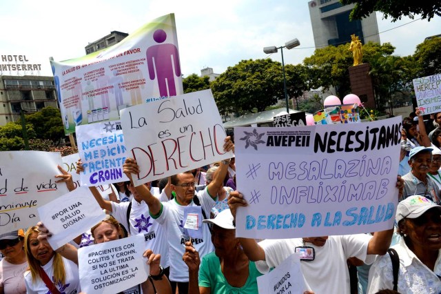 protestas medicinas salud escasez