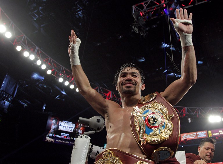 Pacquiao gana su pelea de despedida ante Bradley