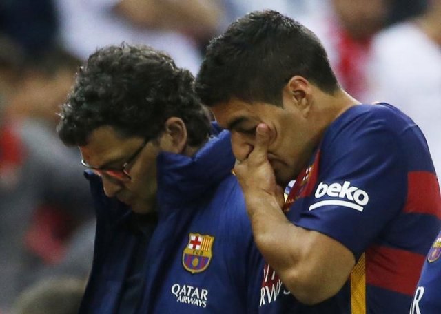 Luis Suarez, delantero del Barcelona (Foto Reuters)