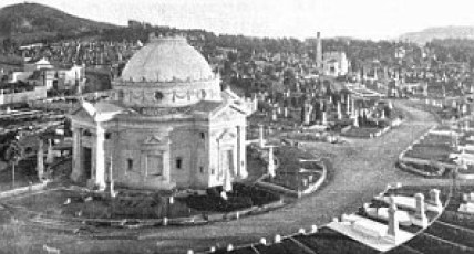 Así era el cementerio donde fue enterrada la niña 