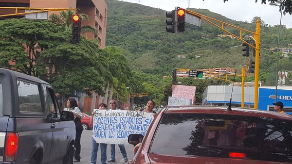 protesta docentes