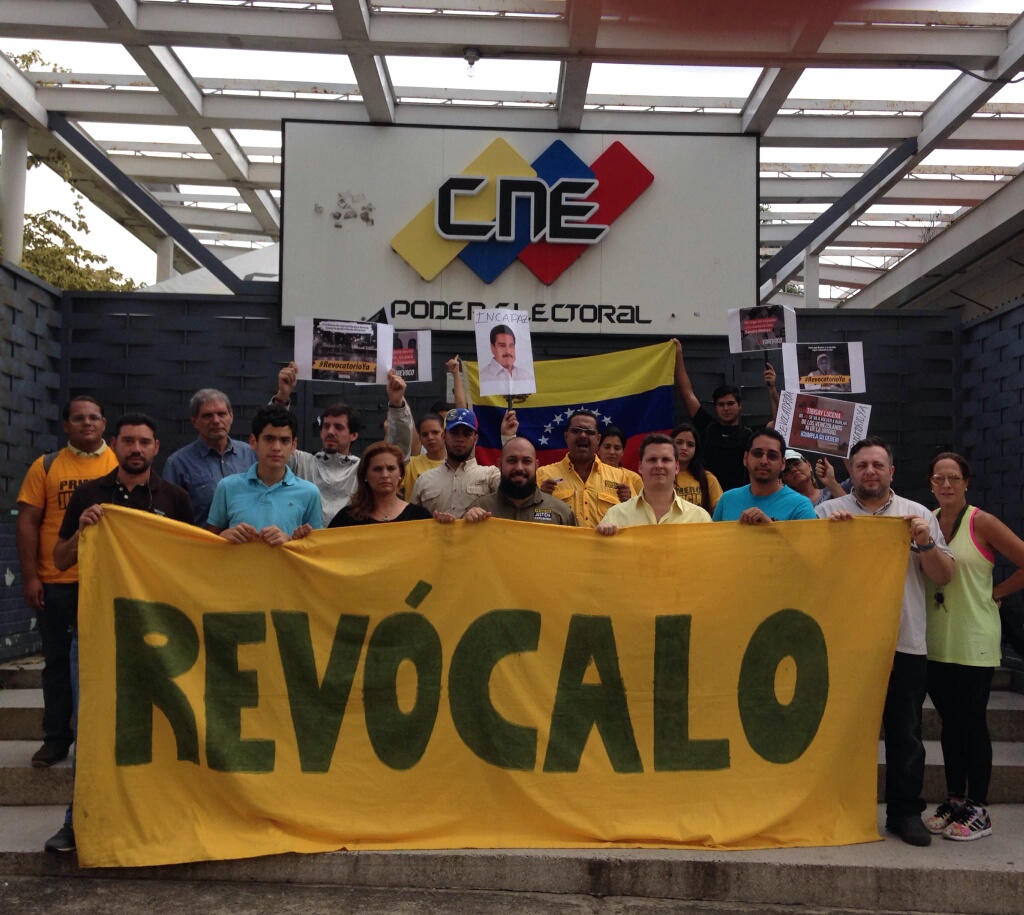 PJ Carabobo exigió ante el CNE la activación del procesos de validación de firmas