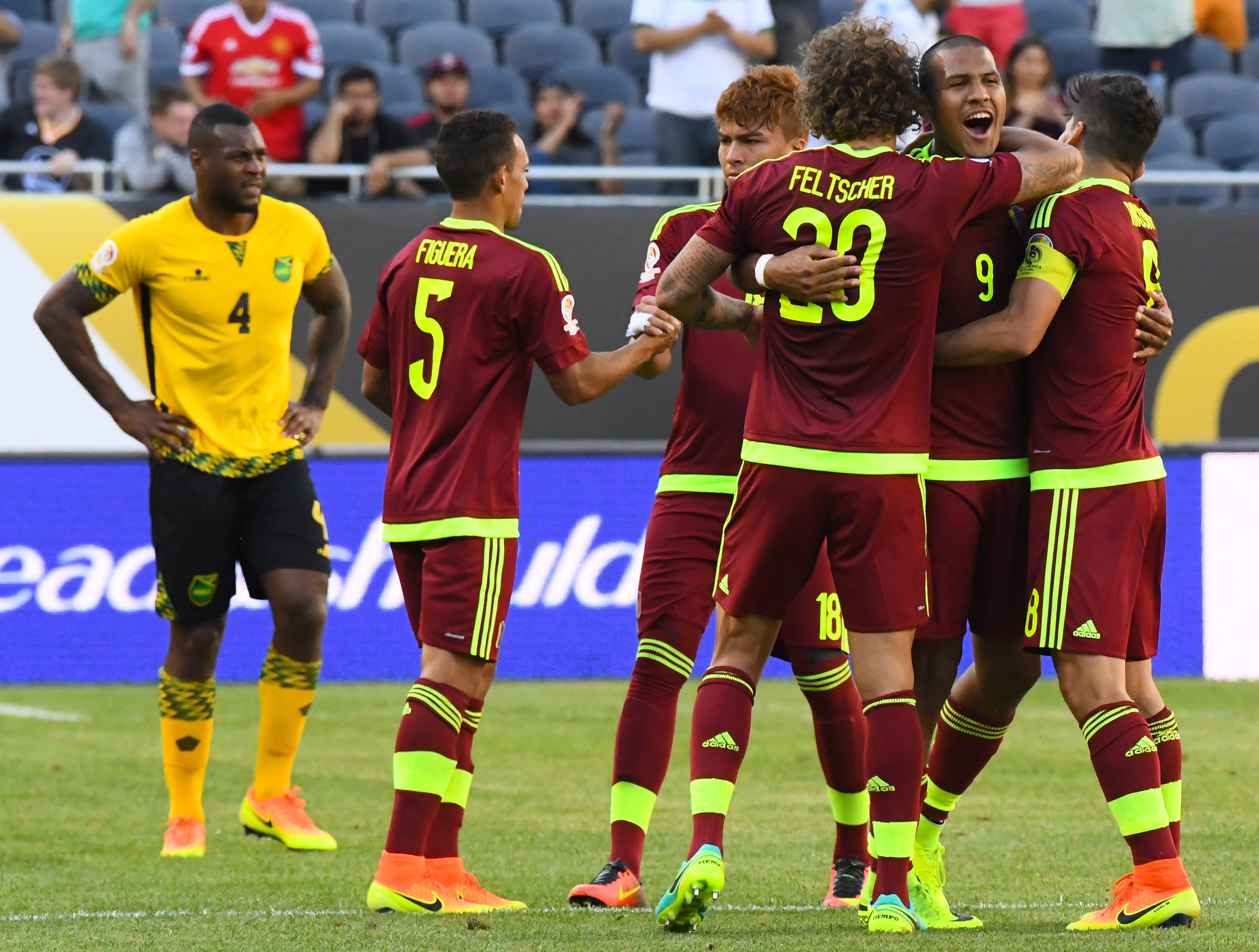 Venezuela 1-0 Jamaica: La Vinotinto lidera el grupo C de la Copa América