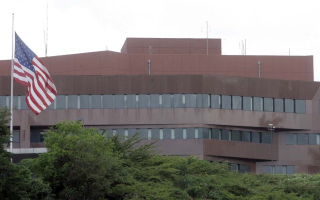 Sede de la embajada de Estados Unidos en Caracas, Venezuela  (Foto AP/Howard Yanes/Archivo)