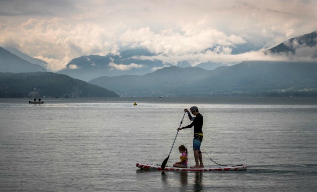 lago Annecy en Annecy-le-Vieux