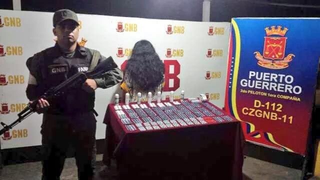 Detienen a mujer en Maracaibo que viajaba con 889 medicamentos