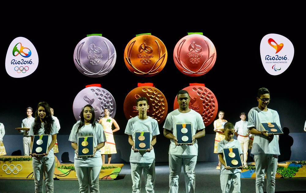 ¡Al fin! Revelan el diseño de las medallas para los Juegos Olímpicos Rio 2016