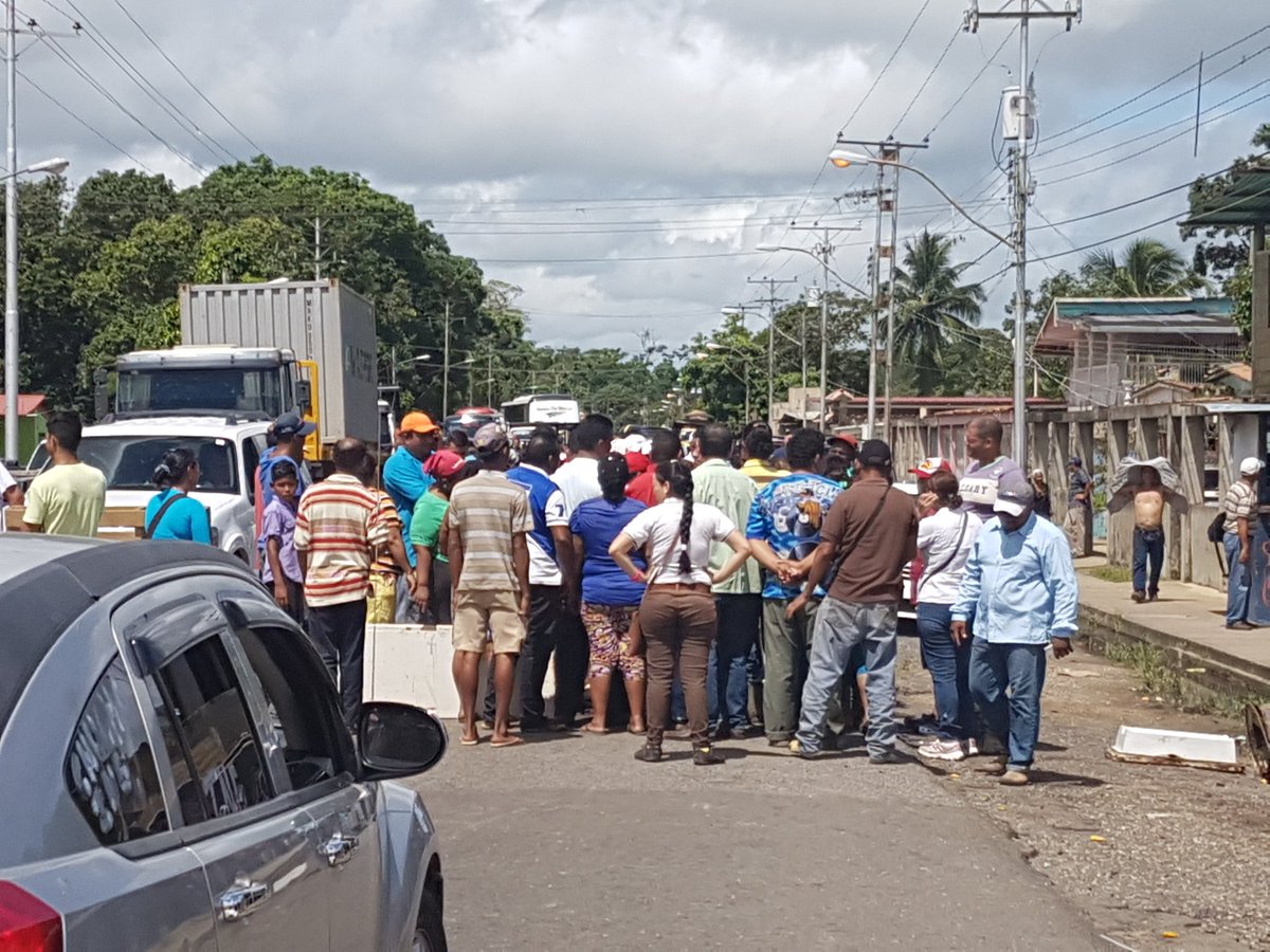 Protestan en Delta Amacuro por falta de comida este #29Jun (Fotos y Video)