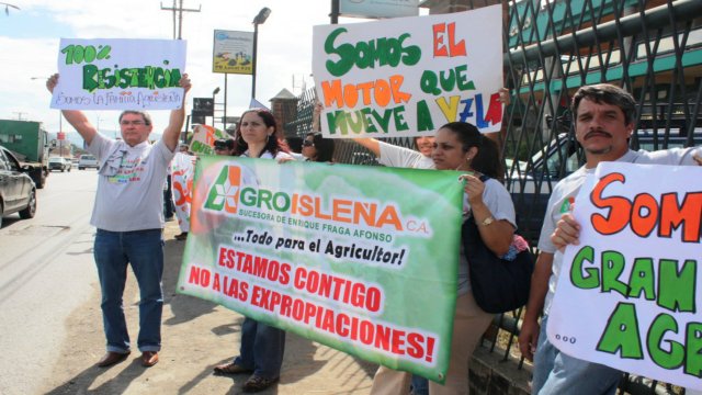 Protestas por expropiación de Agroisleña