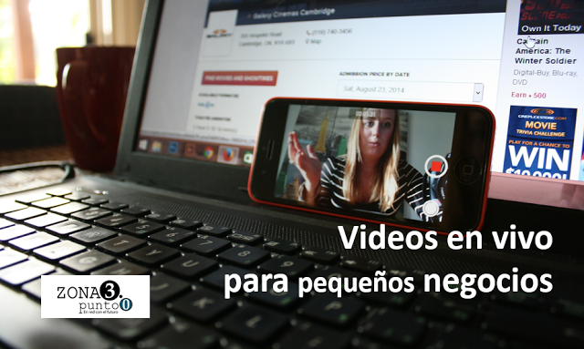 Videos en vivo para pequeños negocios