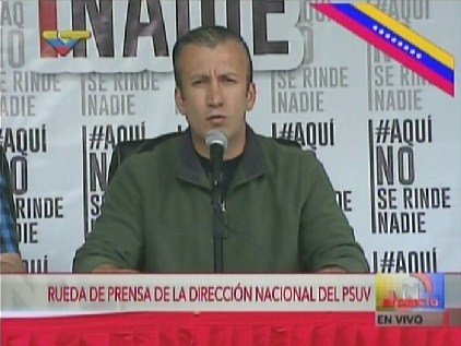 El Aissami amenaza en nombre del Psuv y dice que no permitirán que se ejecute el Revocatorio