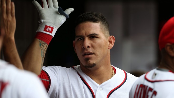 Wilson Ramos llegó a 14 cuadrangulares en la temporada