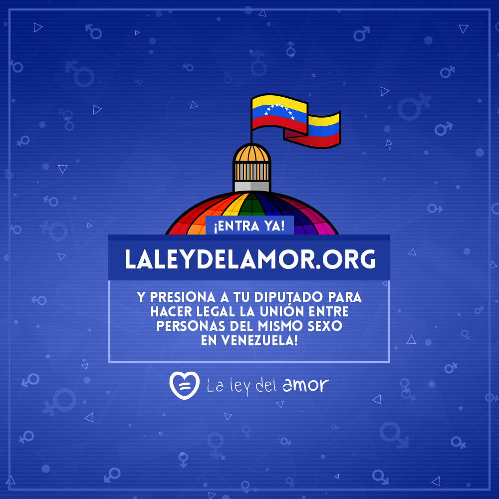 La Ley del Amor llama a presionar a la AN para que se discuta la unión entre personas del mismo sexo