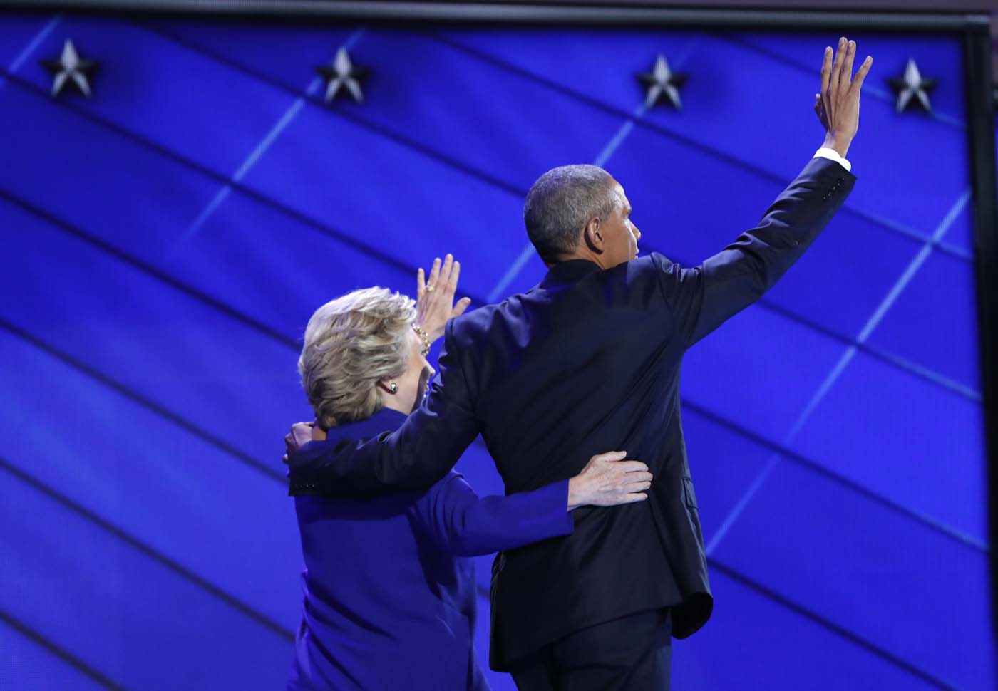 Obama y Hillary Clinton se vuelcan con Biden para la campaña a la reelección