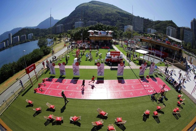 Rio Olympics - Lagoa - Rio de Janeiro, Brazil - 01/08/2016. A general view of the Switzerland house. REUTERS/Ivan Alvarado FOR EDITORIAL USE ONLY. NOT FOR SALE FOR MARKETING OR ADVERTISING CAMPAIGNS.