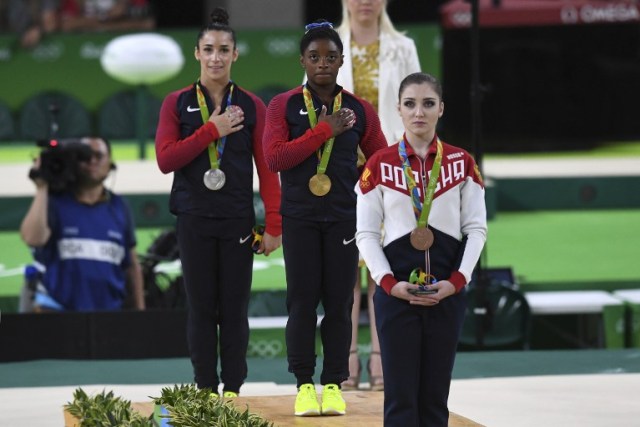 GYMNASTICS-OLY-2016-RIO-PODIUM