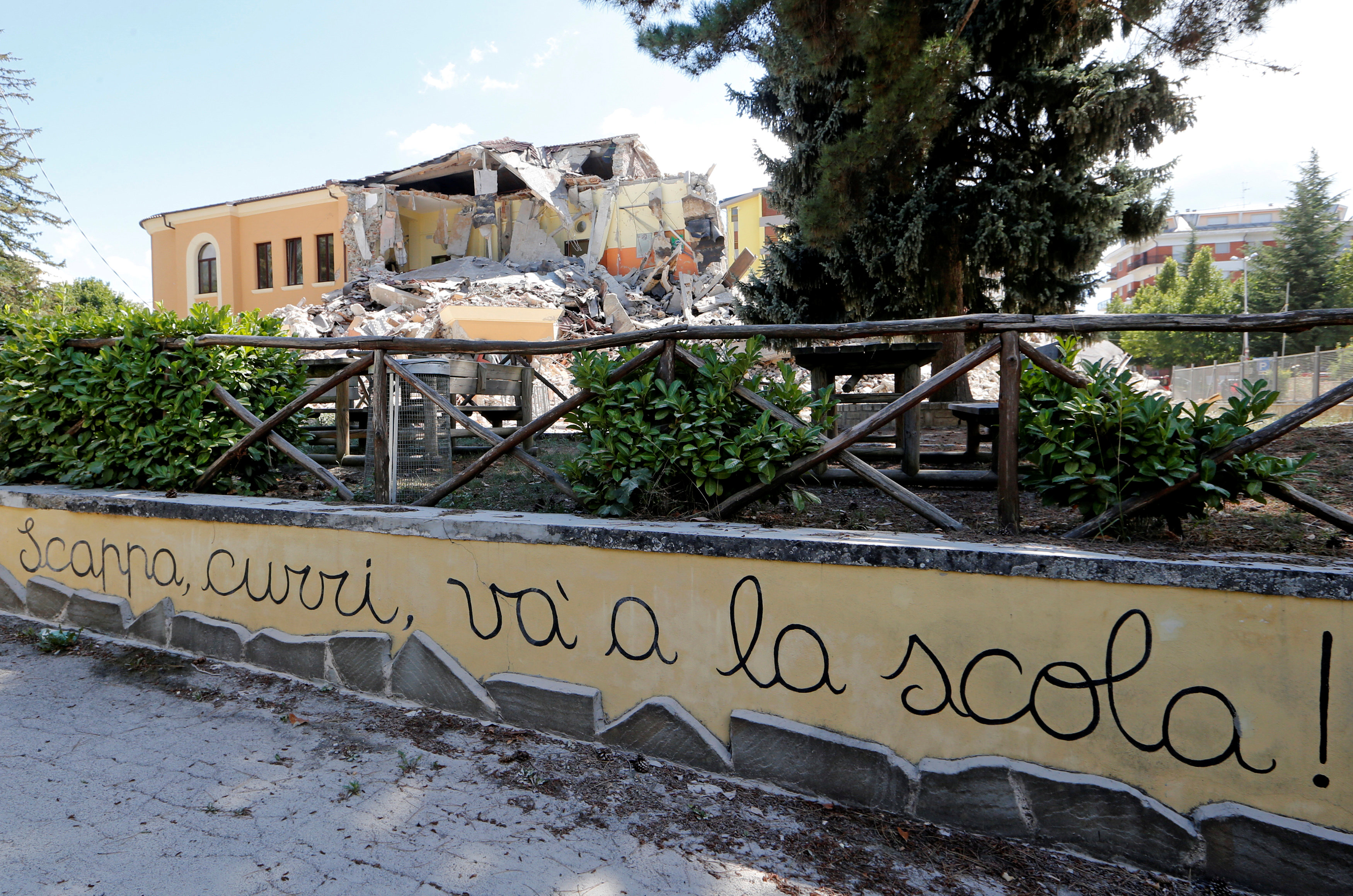 Evacuada la mitad de la población de Amatrice, la más golpeada por el sismo