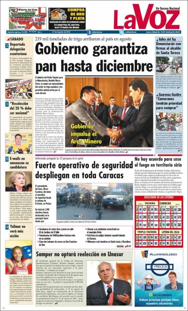 PORTADA LA VOZ