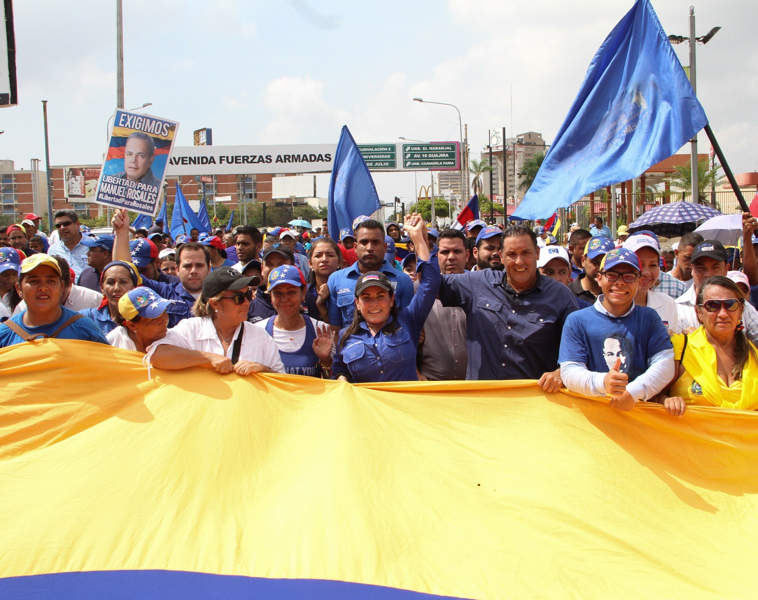 Eveling de Rosales: No hay fuerza que detenga a un pueblo decidido a cambiar