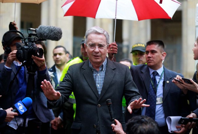 Alvaro Uribe (Foto Reuters)