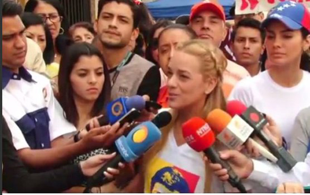 Lilian Tintori: La jornada de hoy es para que vean que no nos vamos a cansar