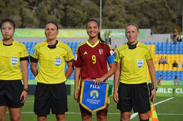 Deyna Castellanos (foto Prensa Femenino FVF)