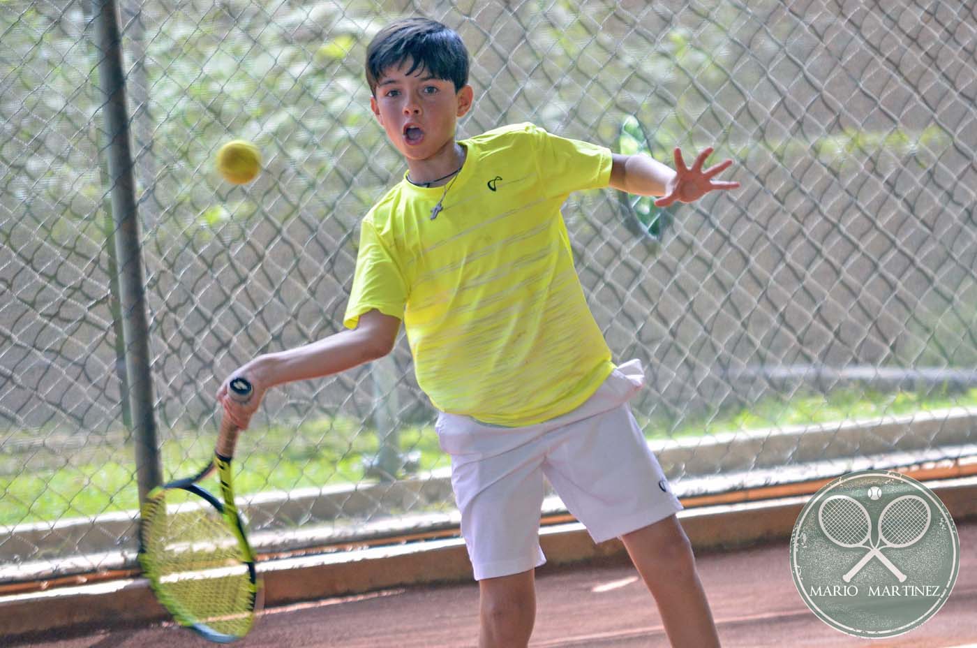 Chamos por la pelea de puntos en el IV Estatal de Tenis (Fotos)