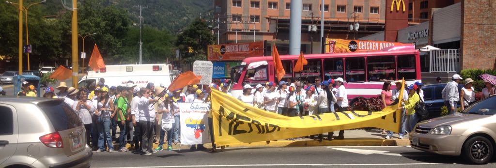 #22Oct: Mujeres merideñas también marcharon este sábado (Fotos)