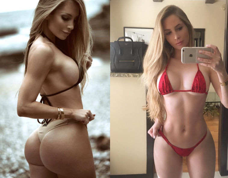 La apoteósica nueva reina del fitness y de las autofotos sexy… ¡en movimiento!